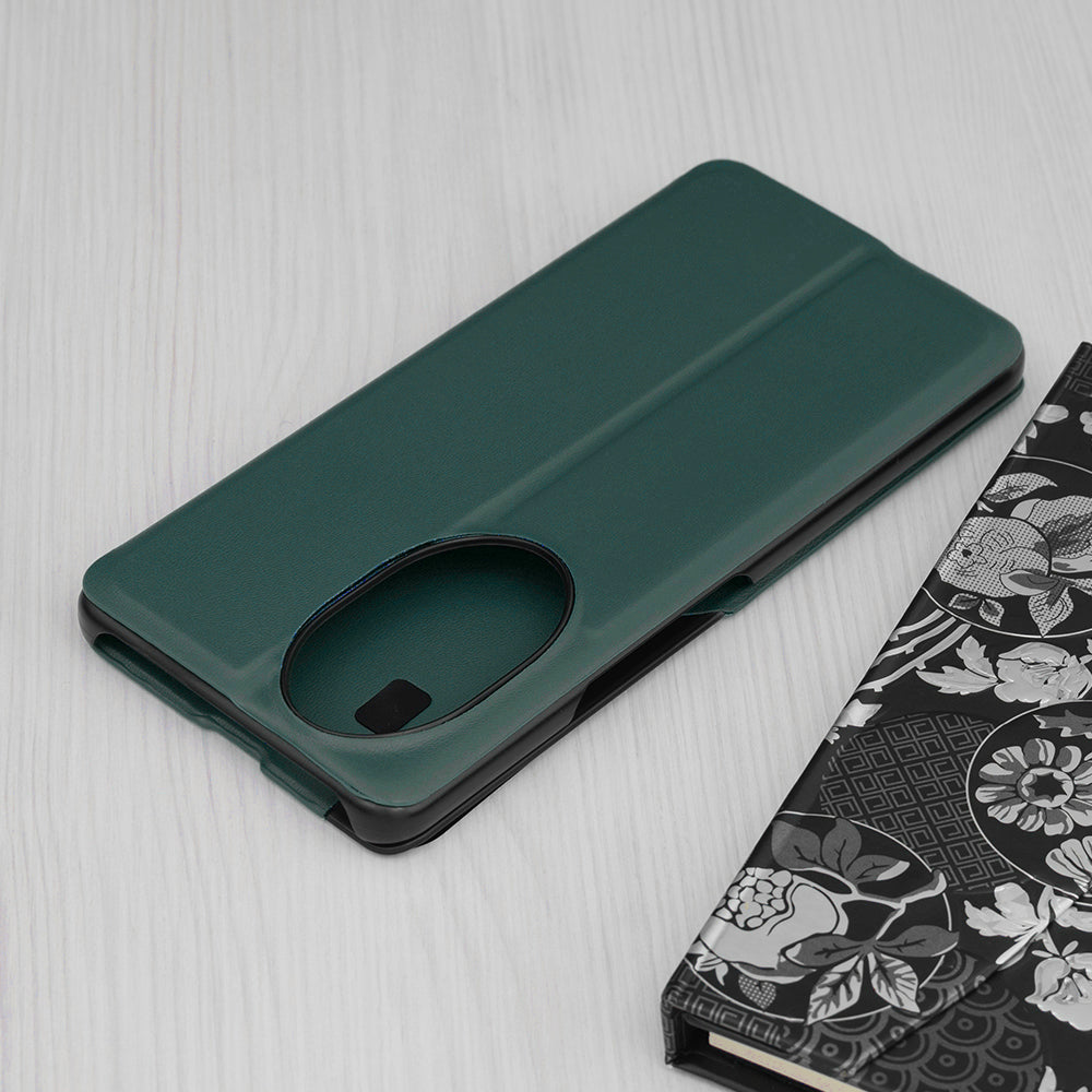 Funda para Honor 200 Pro, Techsuit, eFold, Verde Oscuro