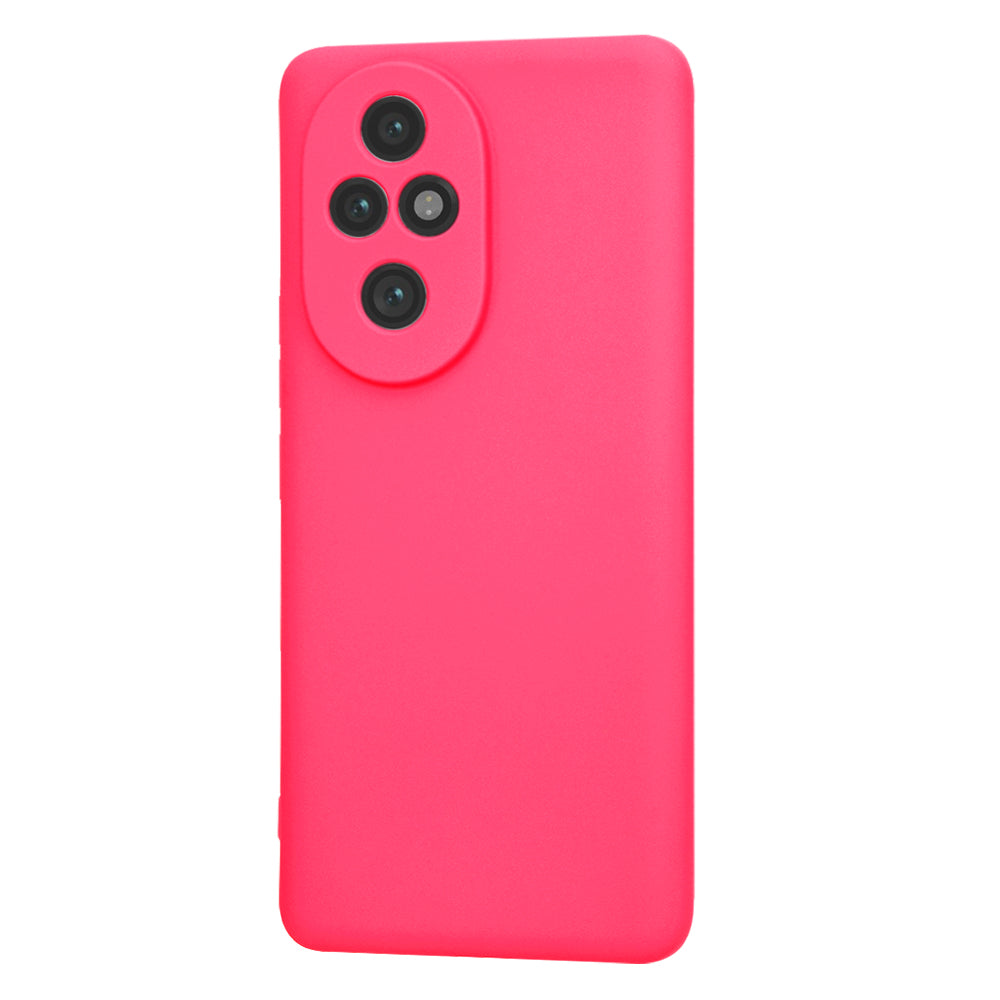 Funda para Honor 200 Pro, Techsuit, SoftFlex, Rosa Oscuro