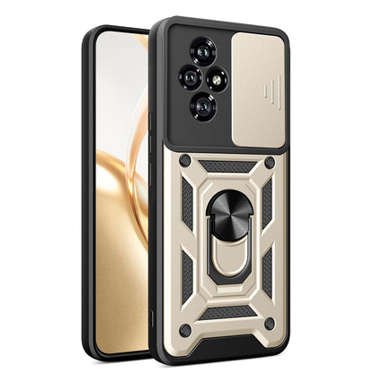 Funda para Honor 200, Techsuit, CamShield, Dorada