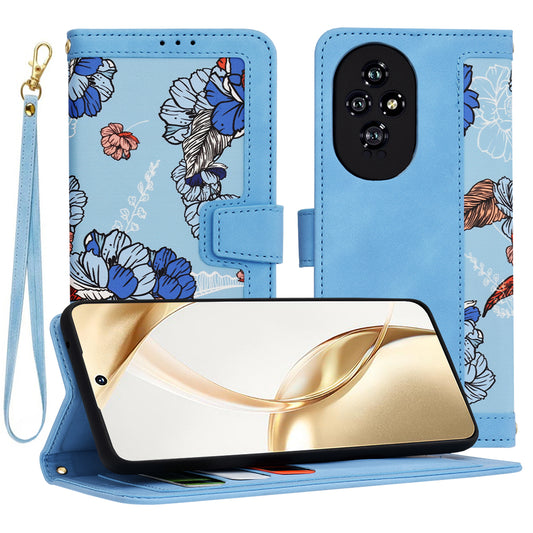 Funda para Honor 200, Techsuit, FlipCraft, Azul