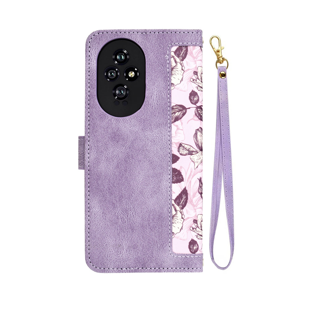 Case for Honor 200, Techsuit, FlipCraft, Purple