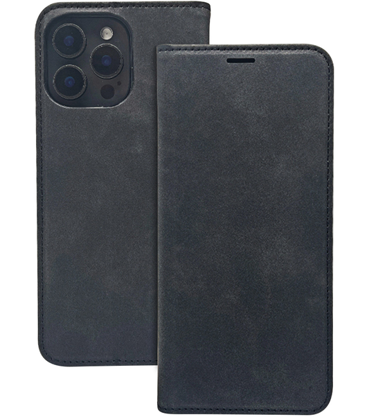 Funda para Honor 400 Lite, OEM, Smart Suede, Negra