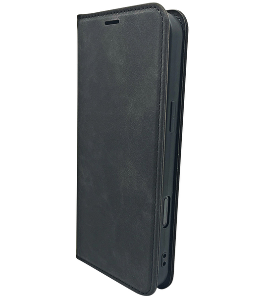 Funda para Honor 400 Lite, OEM, Smart Suede, Negra
