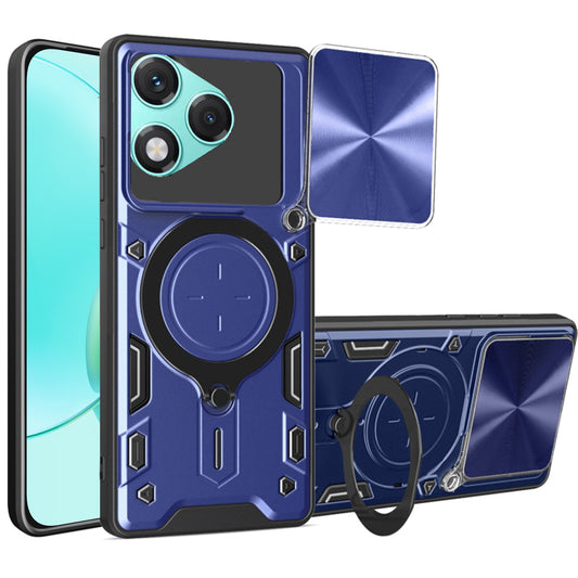 Funda para Honor 400 Lite, Techsuit, CamGuard Pro, Azul