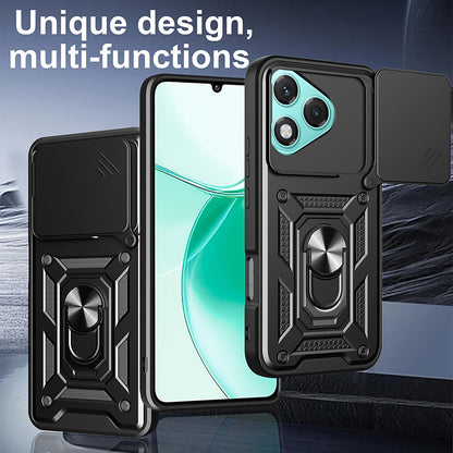 Funda para Honor 400 Lite, Techsuit, CamShield, Rosa