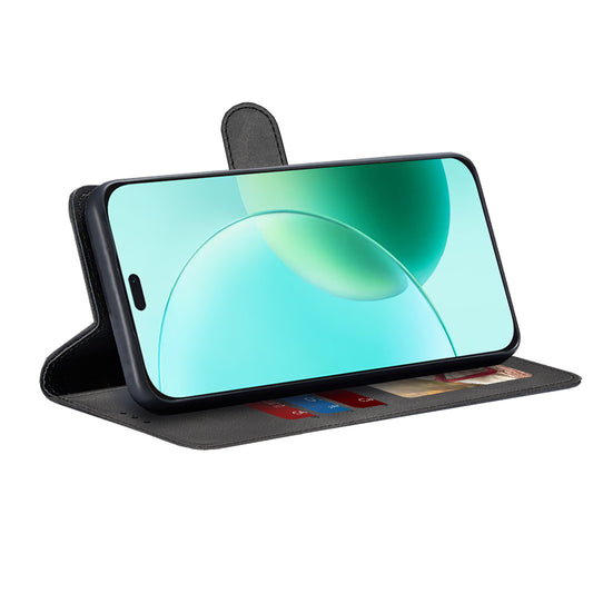 Funda para Honor 400 Lite, Techsuit, Diary Book, Negra