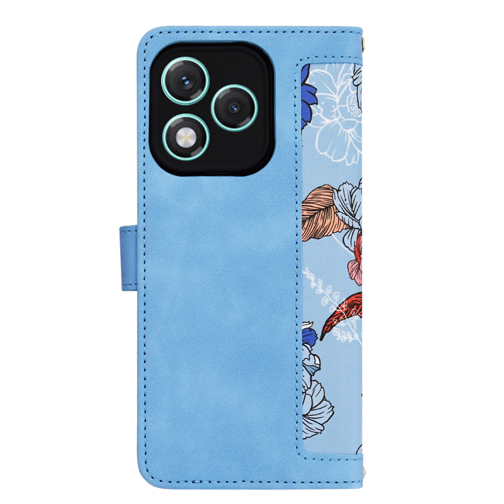 Funda para Honor 400 Lite, Techsuit, FlipCraft, Azul