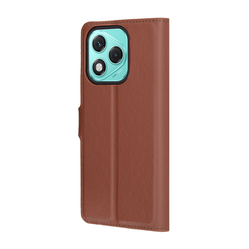 Funda para Honor 400 Lite, Techsuit, Leather Folio, Marrón