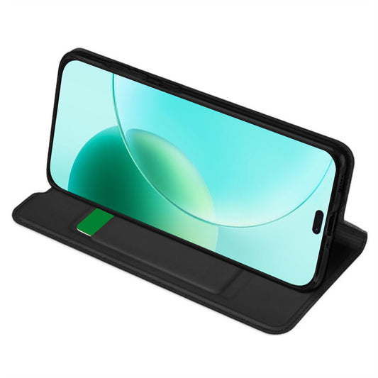 Funda para Honor 400 Lite, Techsuit, Magskin Book, Negra