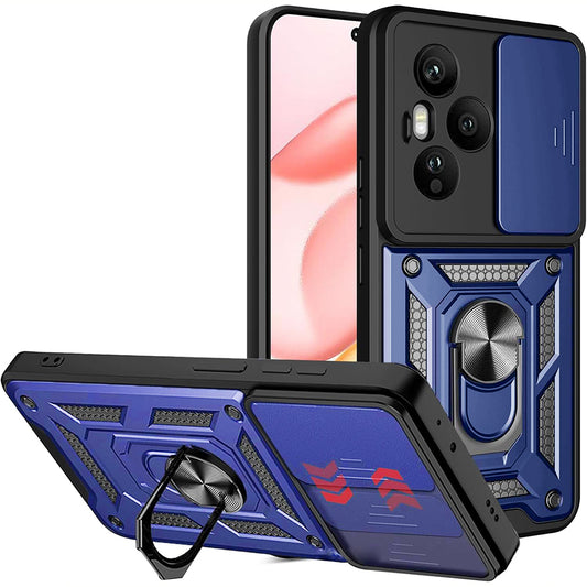 Funda para Honor 400 Pro, Techsuit, CamShield, Azul