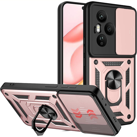 Funda para Honor 400 Pro, Techsuit, CamShield, Rosa