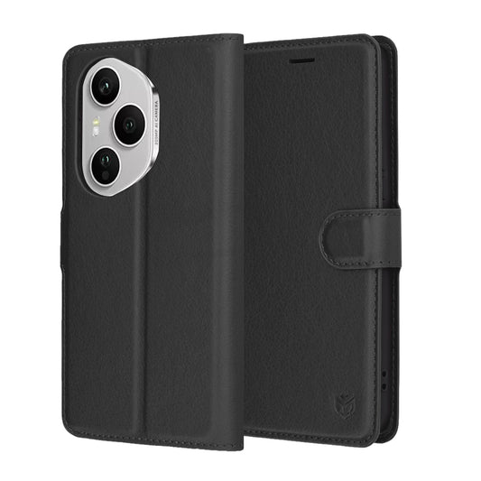 Funda para Honor 400 Pro, Techsuit, Leather Folio, Negra