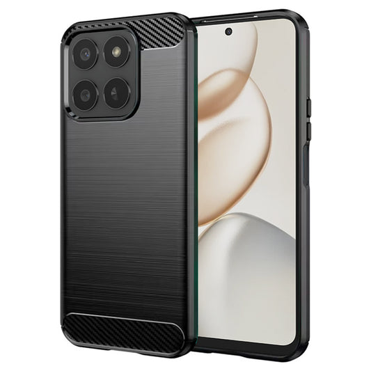 Funda para Honor 400 Smart 4G / X7d 4G / 400 Smart 5G, Techsuit, Carbono, Negra