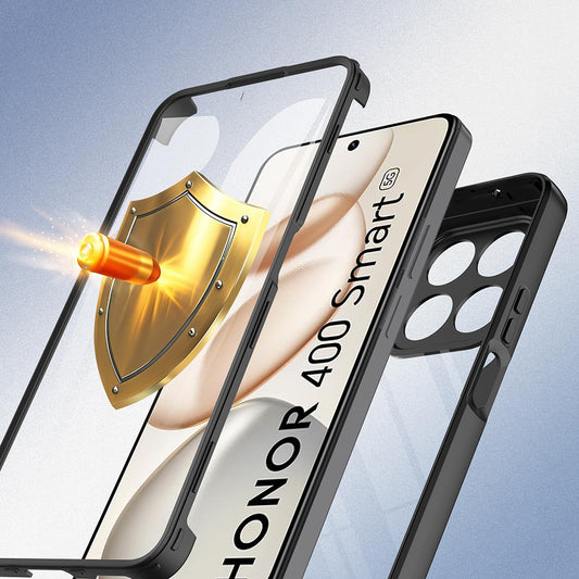 Funda para Honor 400 Smart 4G / X7d 4G / 400 Smart 5G, Techsuit, ColorVerse 360, Negra