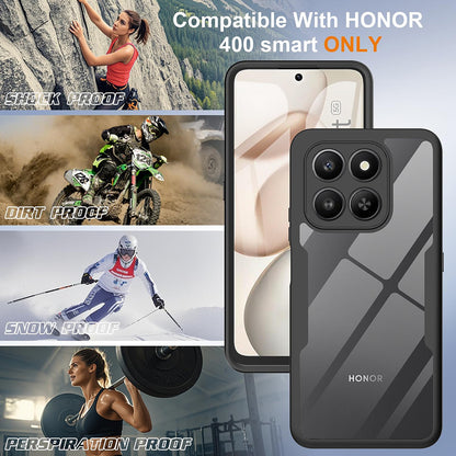 Funda para Honor 400 Smart 4G / X7d 4G / 400 Smart 5G, Techsuit, ColorVerse 360, Negra