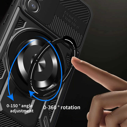 Funda para Honor 400 Smart 4G / X7d 4G / 400 Smart 5G, Techsuit, RuggedCam, Azul