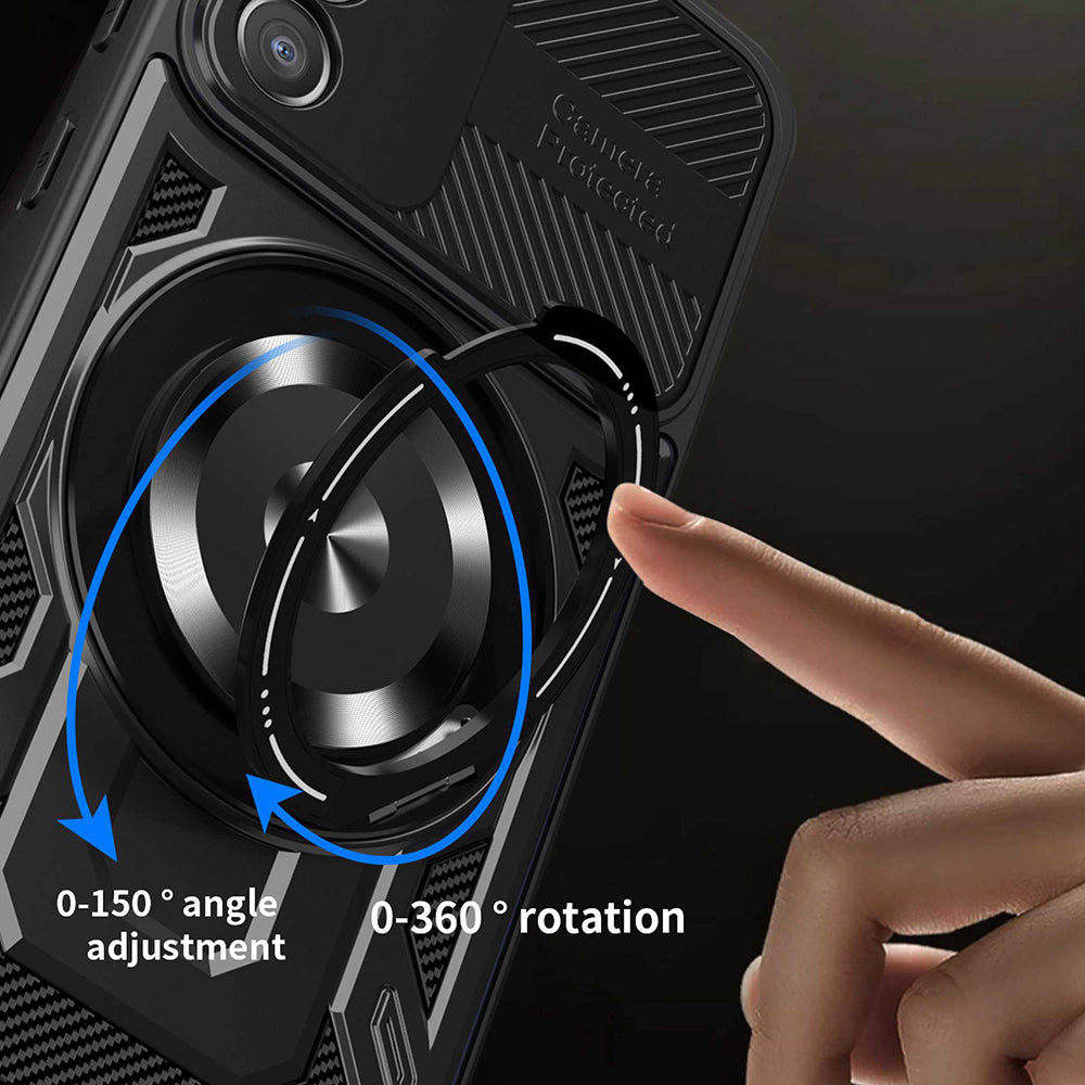 Funda para Honor 400 Smart 4G / X7d 4G / 400 Smart 5G, Techsuit, RuggedCam, Morado