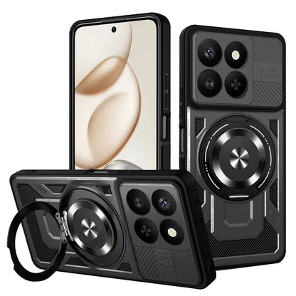 Funda para Honor 400 Smart 4G / X7d 4G / 400 Smart 5G, Techsuit, RuggedCam, Negra