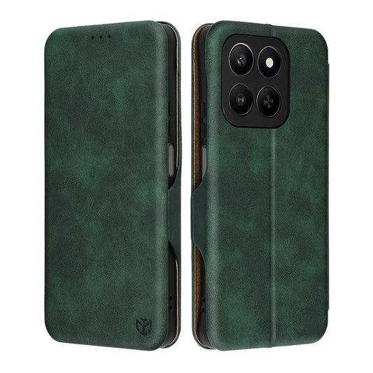 Funda para Honor 400 Smart 4G / X7d 4G / 400 Smart 5G, Techsuit, Safe Wallet Plus, Verde