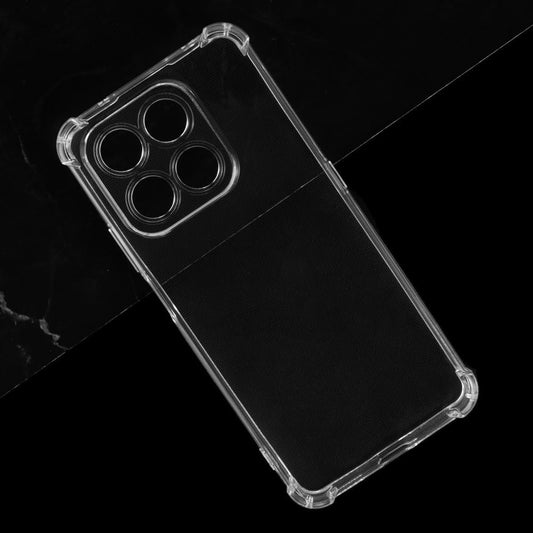 Funda para Honor 400 Smart 4G / X7d 4G / 400 Smart 5G, Techsuit, Transparente a prueba de golpes