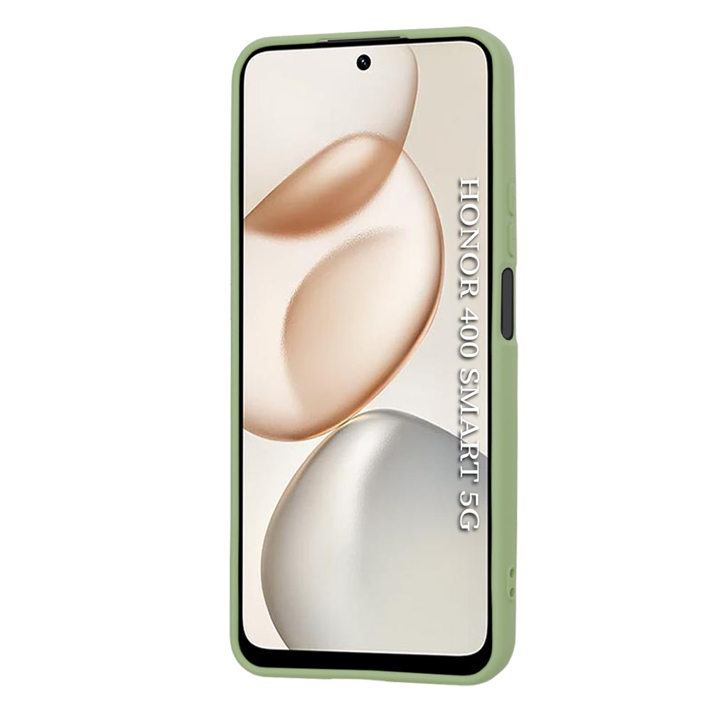 Funda para Honor 400 Smart 4G / X7d 4G / 400 Smart 5G, Techsuit, SoftFlex, Verde Claro
