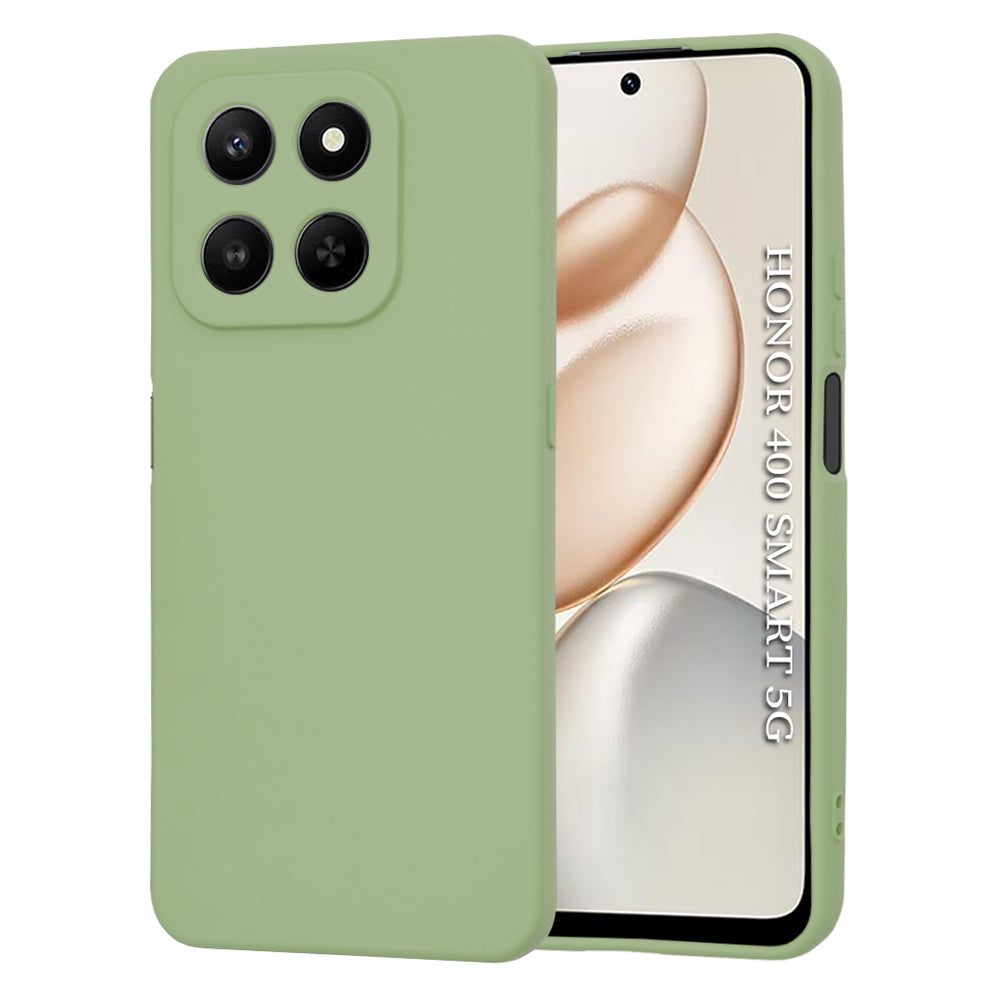 Funda para Honor 400 Smart 4G / X7d 4G / 400 Smart 5G, Techsuit, SoftFlex, Verde Claro