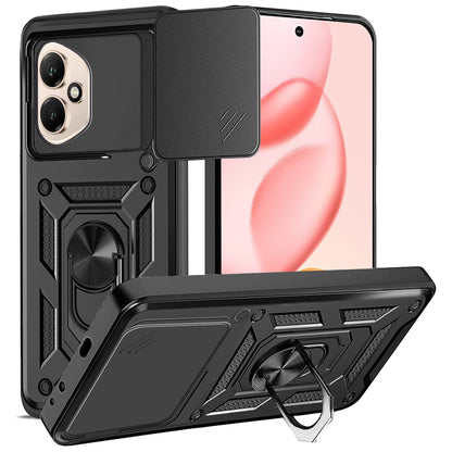 Case for Honor 400, Techsuit, CamShield, Black