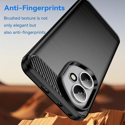 Funda para Honor 400, Techsuit, Carbono, Negra