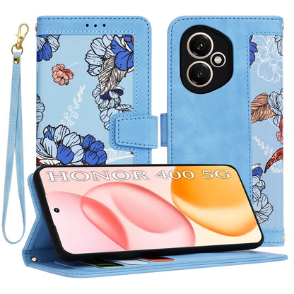 Case for Honor 400, Techsuit, FlipCraft, Blue