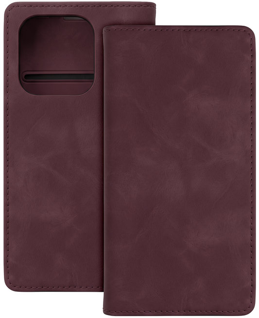 Funda para Honor 600 Lite, OEM, Smart Suede, Burdeos