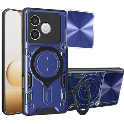 Funda para Honor 600 Lite, Techsuit, CamGuard Pro, Azul