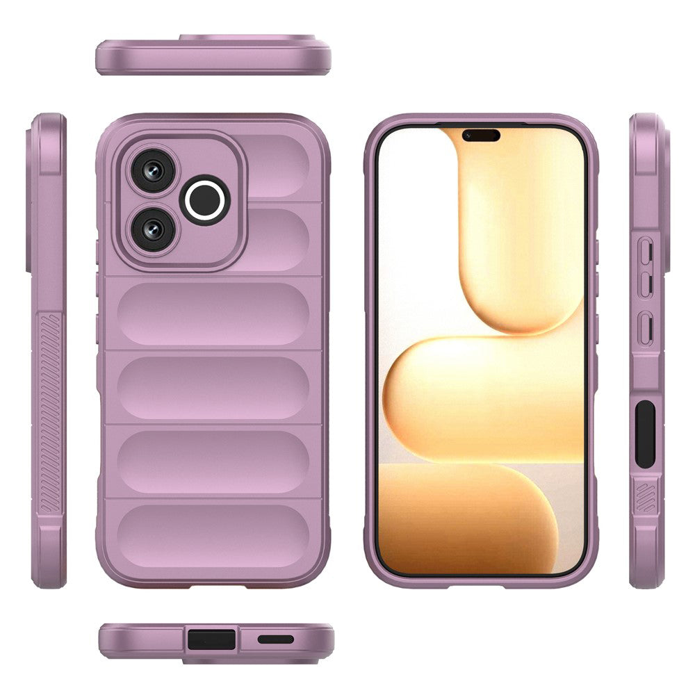 Funda para Honor 600 Lite, Techsuit, Magic Shield, Morado