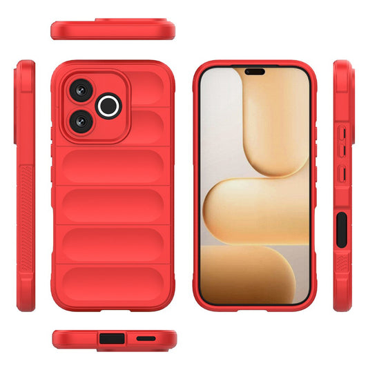 Funda para Honor 600 Lite, Techsuit, Magic Shield, Roja