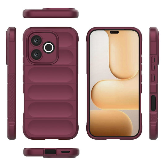 Funda para Honor 600 Lite, Techsuit, Magic Shield, Vino