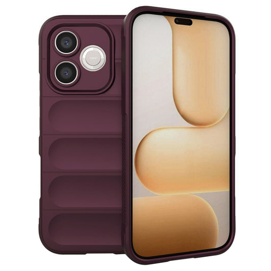 Funda para Honor 600 Lite, Techsuit, Magic Shield, Vino