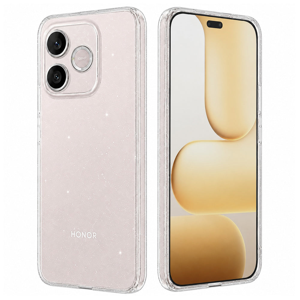 Funda para Honor 600 Lite, Techsuit, SparkleSkin, Transparente