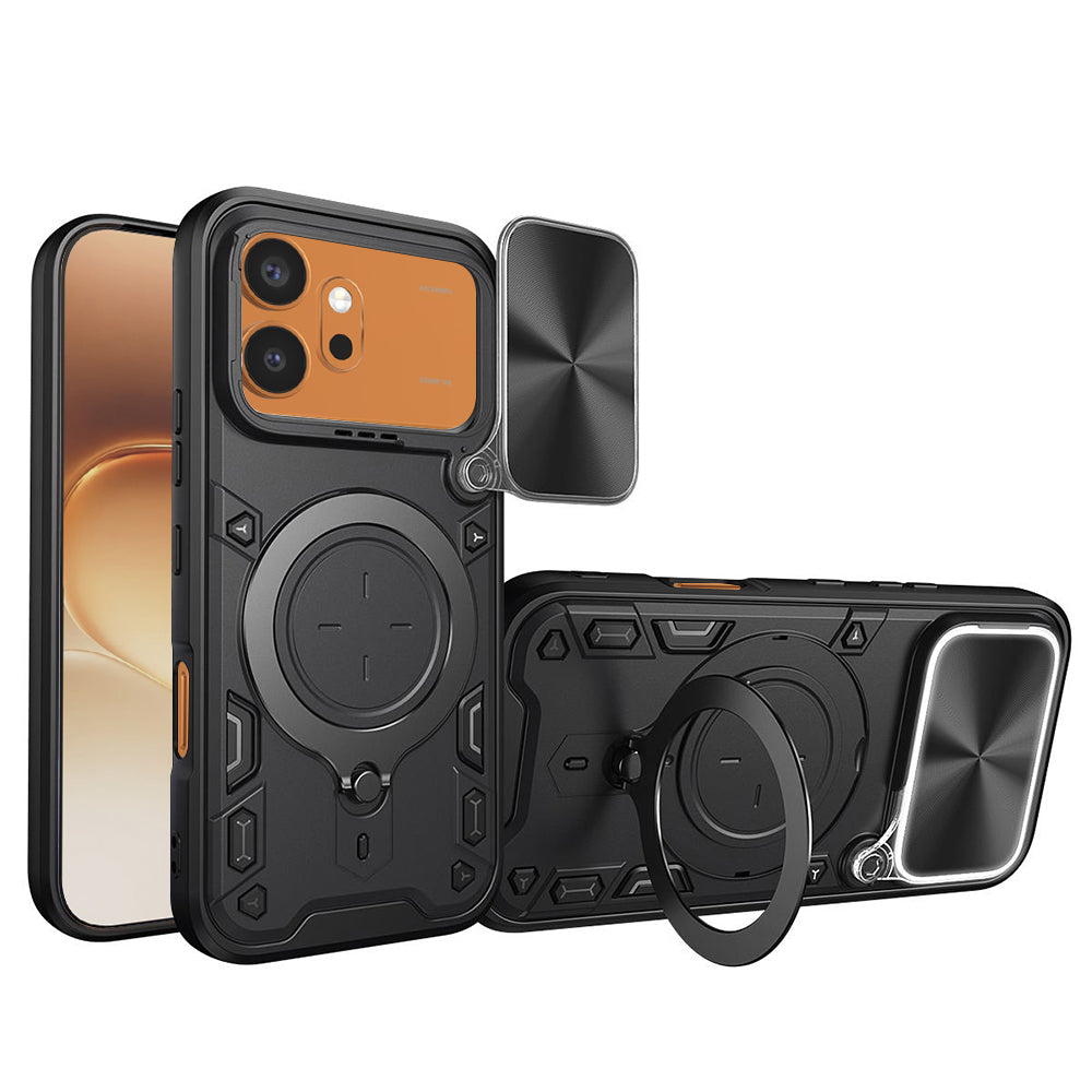 Case for Honor 600 Pro / 600, Techsuit, CamGuard Pro, Black