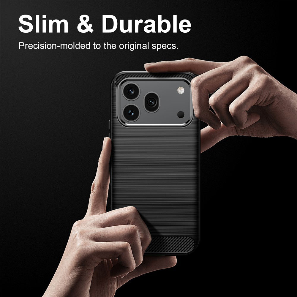 Funda para Honor 600 Pro / 600, Techsuit, Carbono, Negra