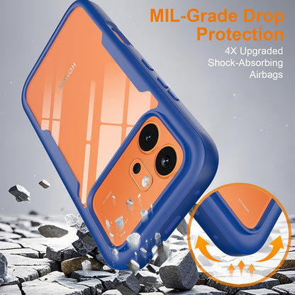 Funda para Honor 600 Pro / 600, Techsuit, ColorVerse 360, Azul