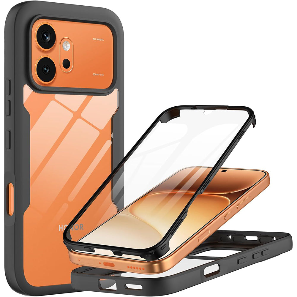 Funda para Honor 600 Pro / 600, Techsuit, ColorVerse 360, Negra