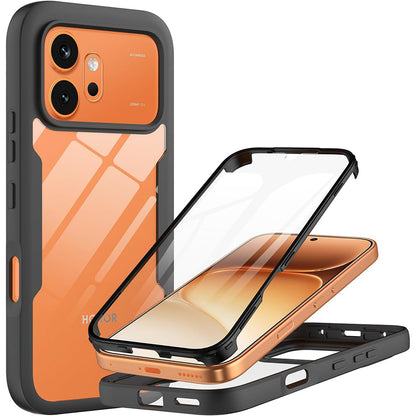 Funda para Honor 600 Pro / 600, Techsuit, ColorVerse 360, Negra