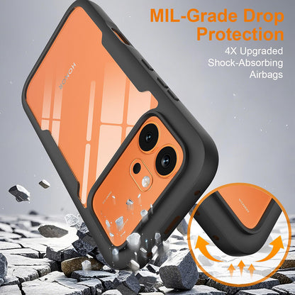 Funda para Honor 600 Pro / 600, Techsuit, ColorVerse 360, Negra