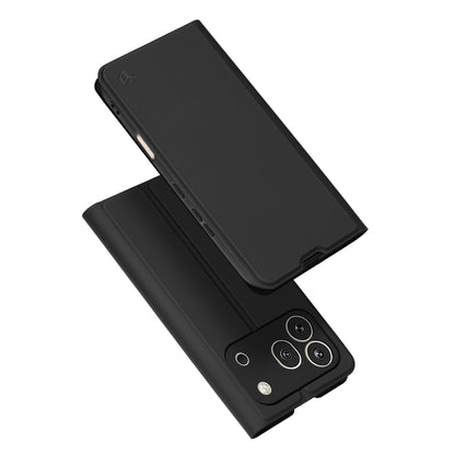 Funda para Honor 600 Pro, Techsuit, Magskin Book, Negra