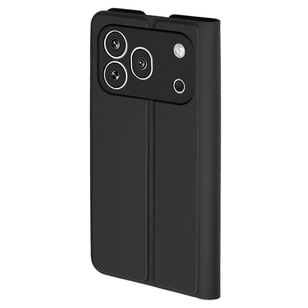Funda para Honor 600 Pro, Techsuit, Magskin Book, Negra