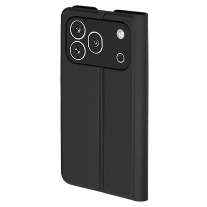 Funda para Honor 600 Pro, Techsuit, Magskin Book, Negra