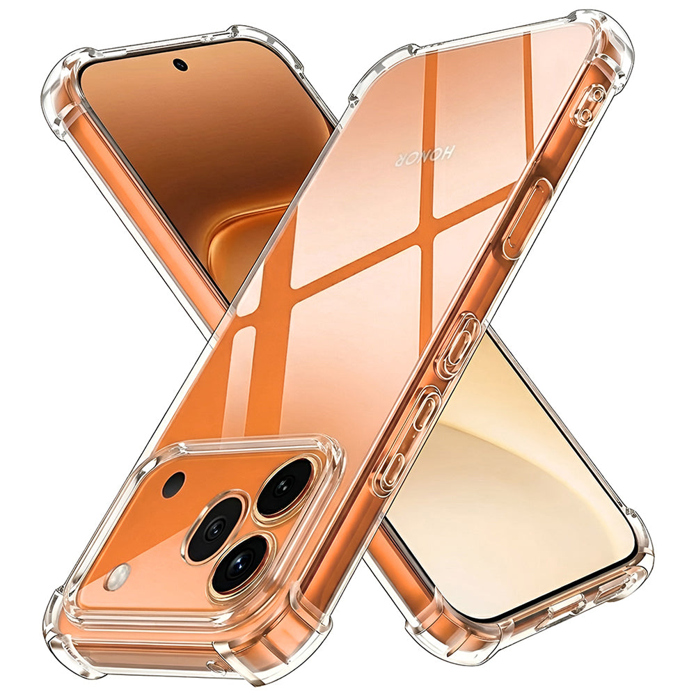 Funda para Honor 600 Pro, Techsuit, Shockproof Clear, Transparente