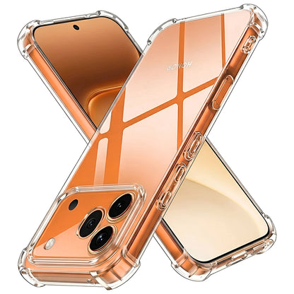 Funda para Honor 600 Pro, Techsuit, Shockproof Clear, Transparente