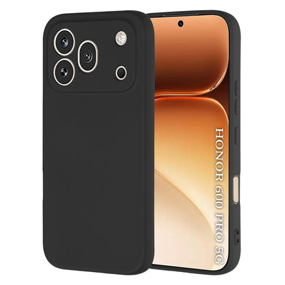 Funda para Honor 600 Pro, Techsuit, SoftFlex, Negra
