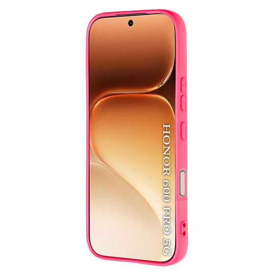 Funda para Honor 600 Pro, Techsuit, SoftFlex, Rosa Oscuro