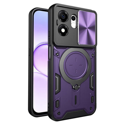 Funda para Honor 600 Smart, Techsuit, CamGuard Pro, Morado